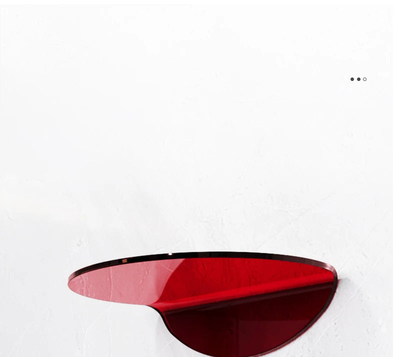 Colorful Acrylic Floating Shelf Invisible Storage Rack for Bathroom Kitchen Living Room