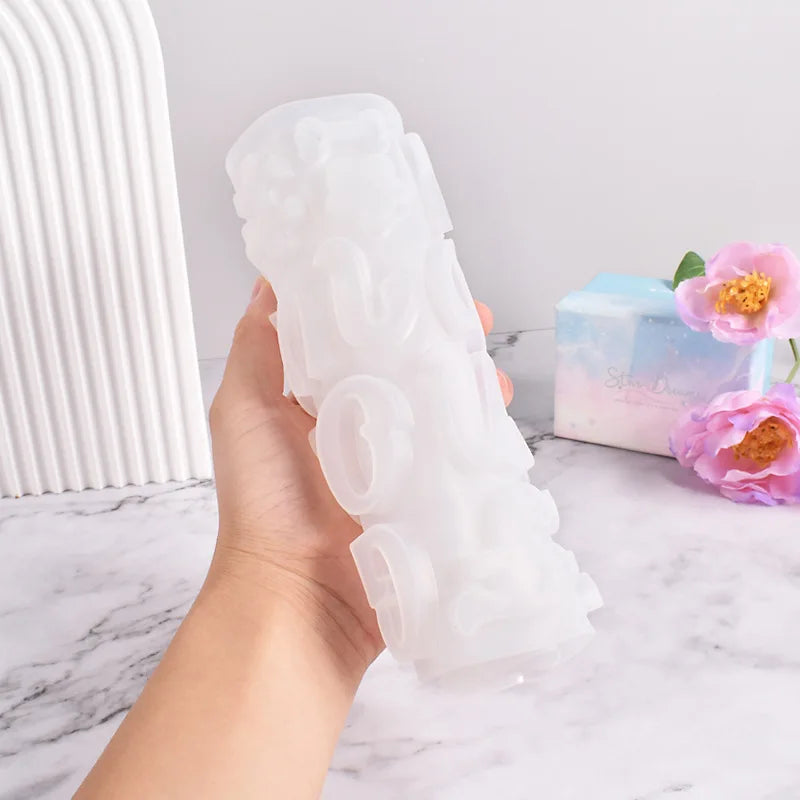 Alphabet Epoxy Resin Silicone Mold for DIY Jewelry Crafts