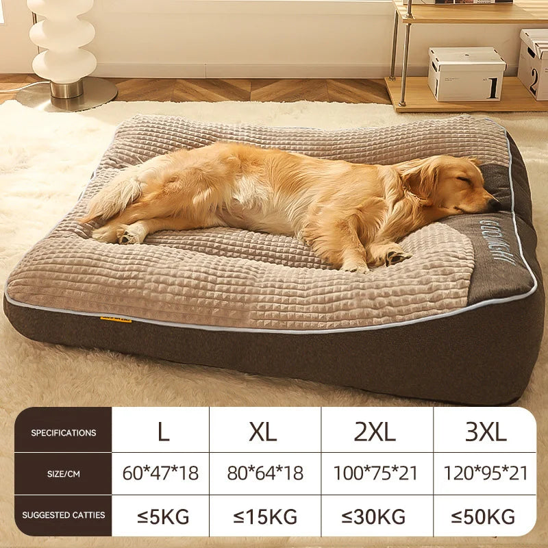 HOOPET Dogs Cats Bed Large Dog Mat Warm Pet Nest Kennel For Small Medium Large Dogs Puppy Kitten Plus Size Sleeping Mattress