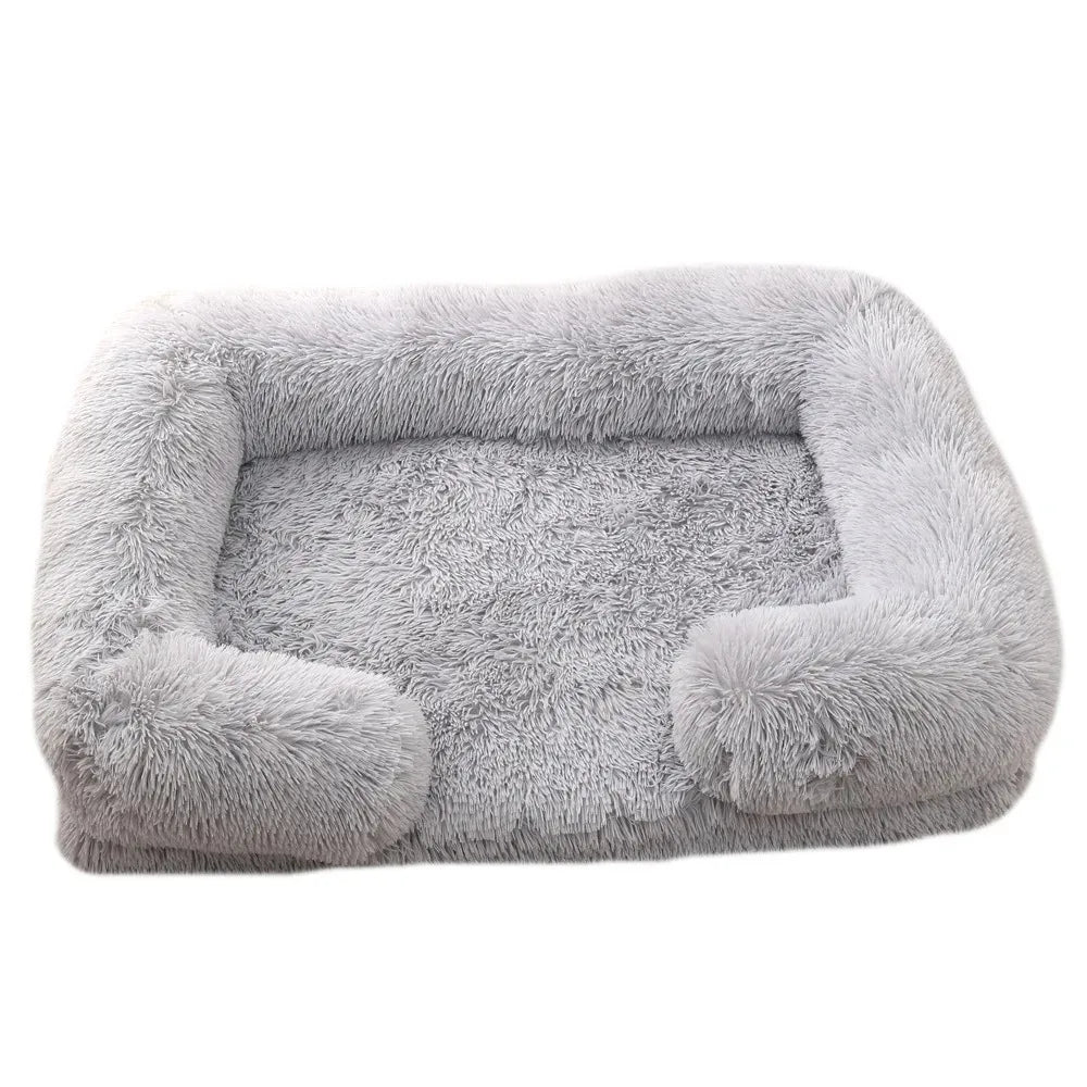 Dog Bed for Winter Puppy Bed Warm Sofa Pets Products Small Cats Mat Pet Supplies Large Baskets Beds Dogs Medium Kennel Big Home