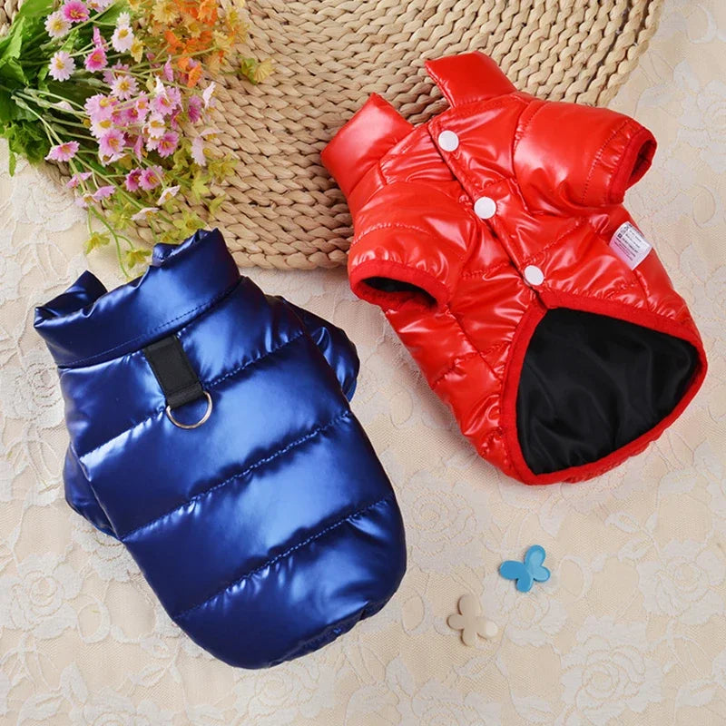 Waterproof Jacket for Small Dog Clothes for York Coat for Little Dog Hoodie for Chihuahua, Pet Products Dog Leash Winter