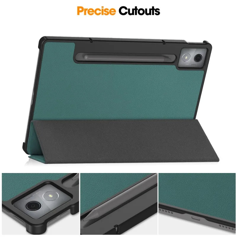 Smart Case for Lenovo Xiaoxin Pad Pro 12.7 Inch 2025 Folding Flip Stand with Auto Sleep Feature Tablet Cover