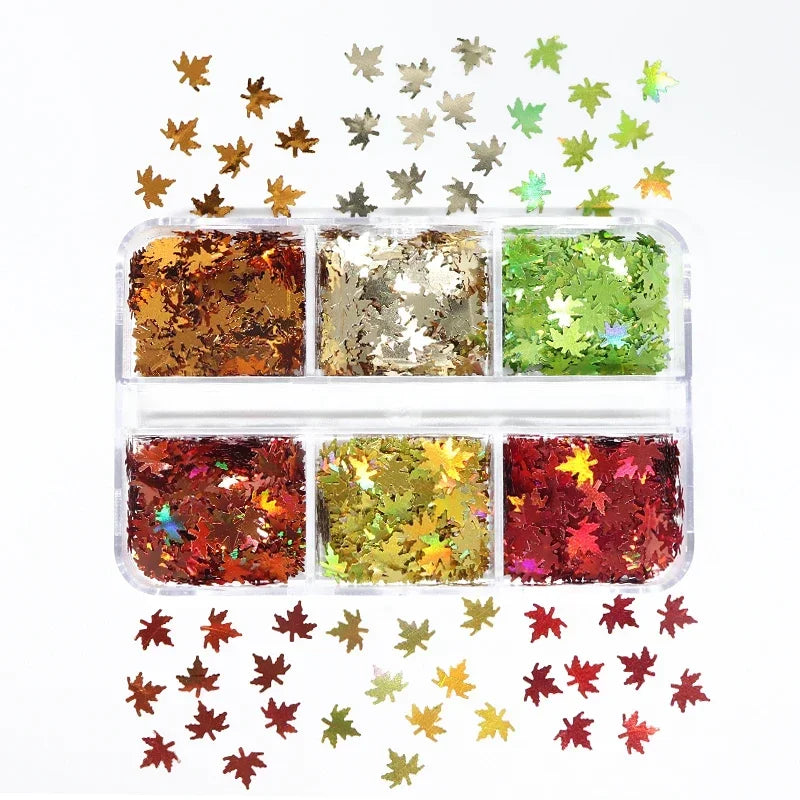 Holographic Glitter English Alphabet Flakes For DIY Resin