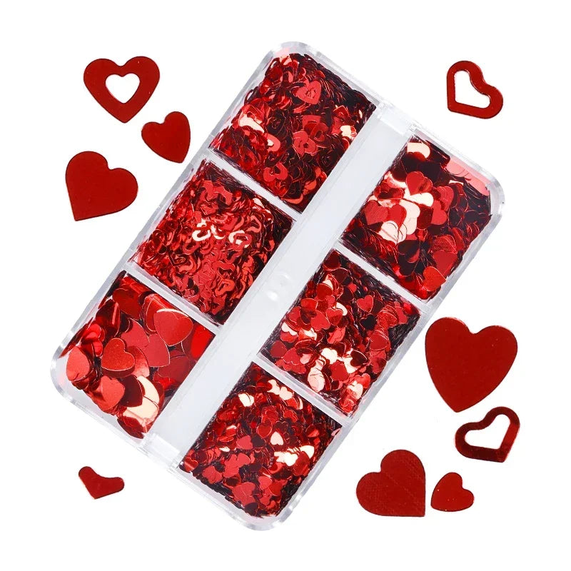 Holographic Glitter English Alphabet Flakes For DIY Resin