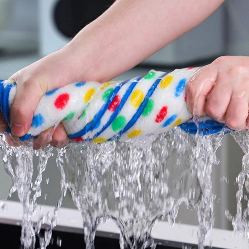 10PCS Microfiber Cleaning Cloths High Absorbent Dish Rags