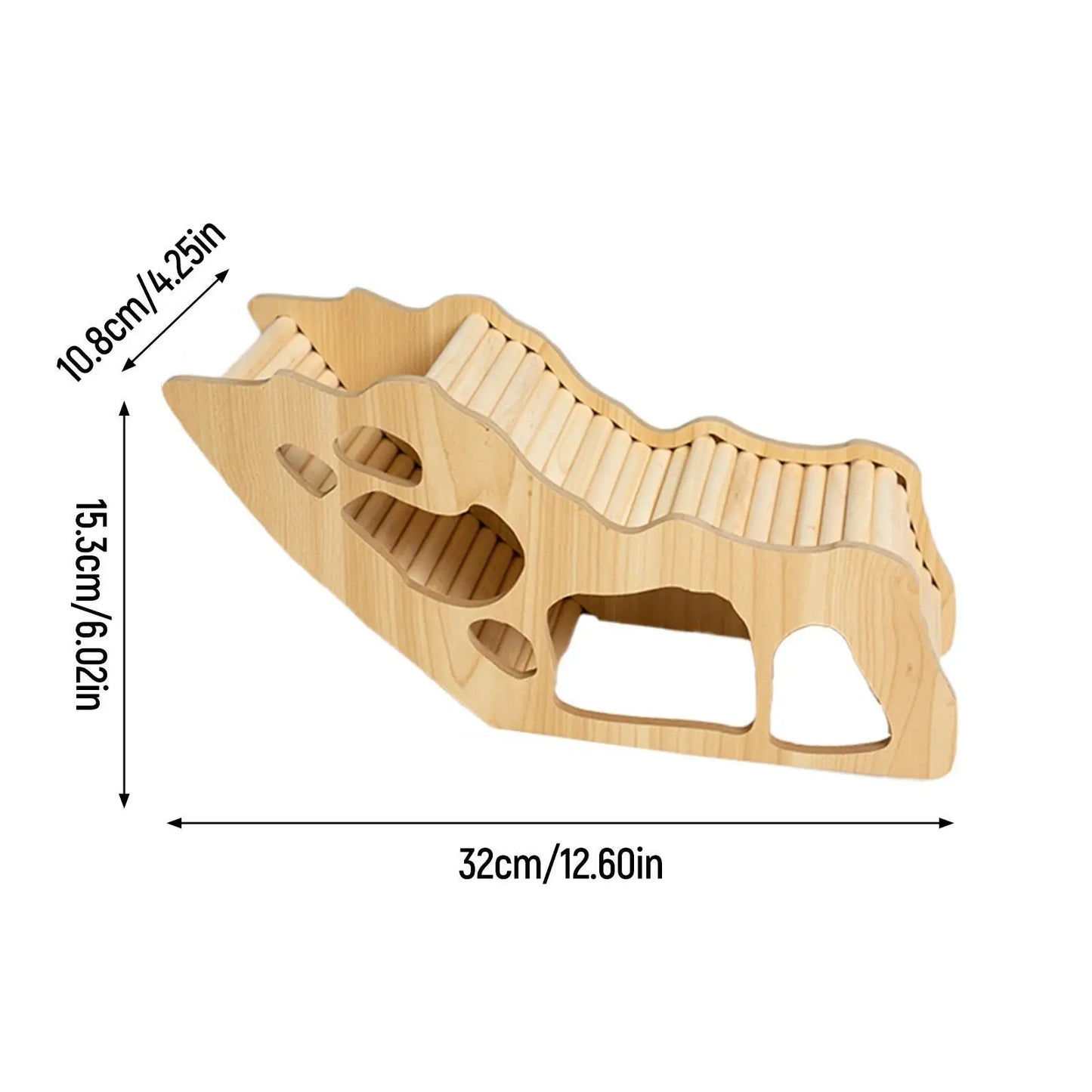 Cage Accessories Chew Cage Toy Exploring Toy Wooden Hamster House for Chinchilla Rat Hamster Dwarf Mice Gerbils Small Pets