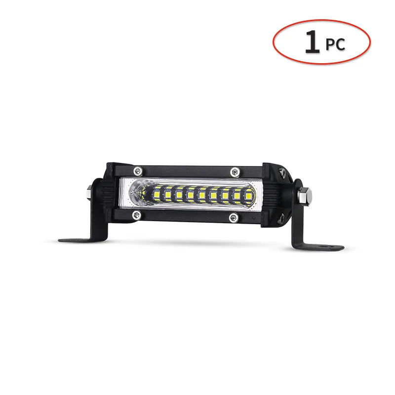 XINFOK 12V 24V LED Auto Offroad Spot Flood Combo Work Light for Truck Car SUV 4WD 4x4 Faros ATV Barra Headlights LED Light Bar