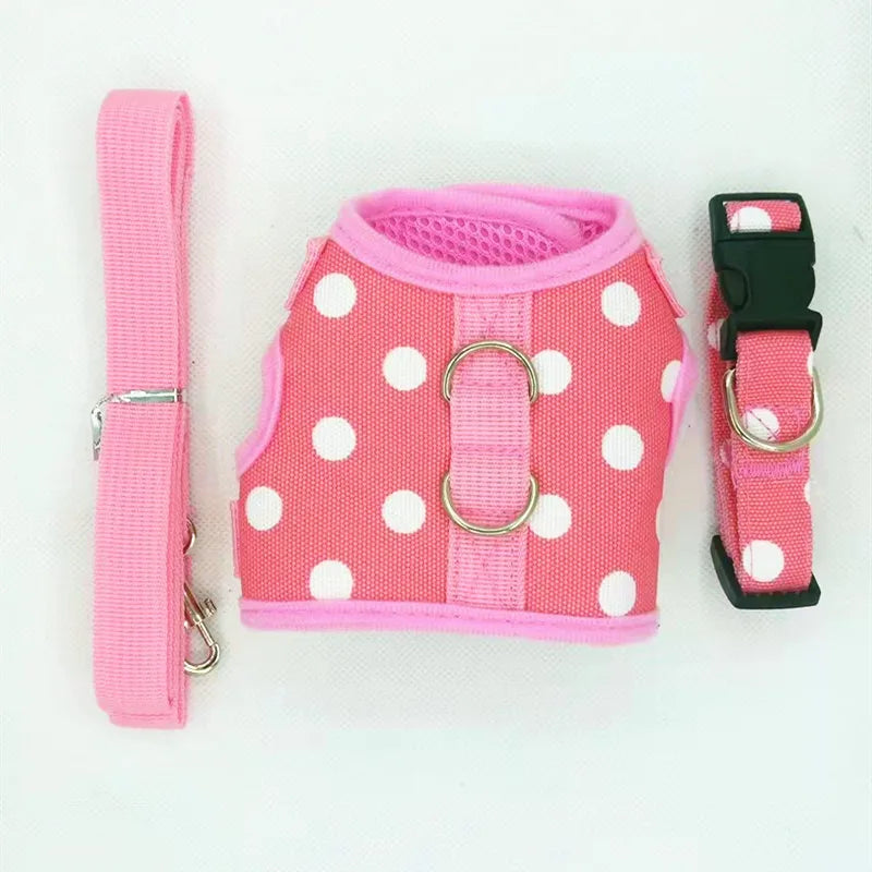 Cat Chest and Vest Style Reflective Cat Chest and Vest Strap Anti Release Walking Rope Breathable Pet Chest and Vest Strap