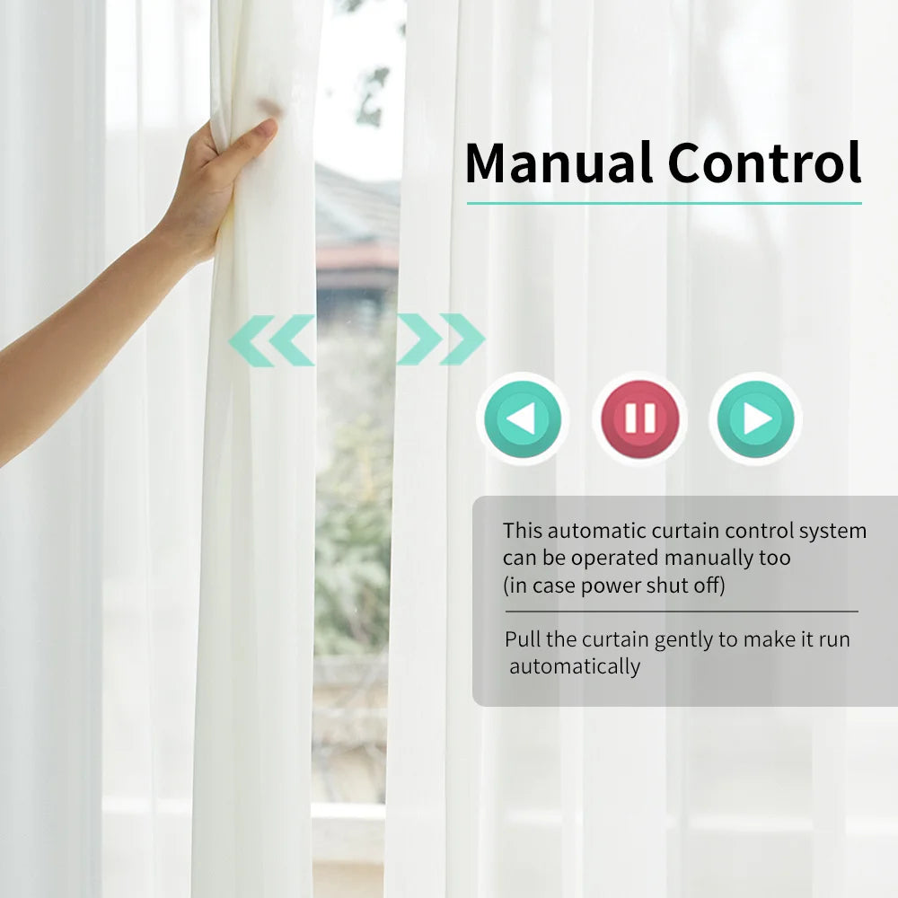 Motores de cortina inteligentes eléctricos Tuya WiFi/ZigBee Motor de persiana inteligente con control remoto RF Alexa Echo Asistente de Google 225MM