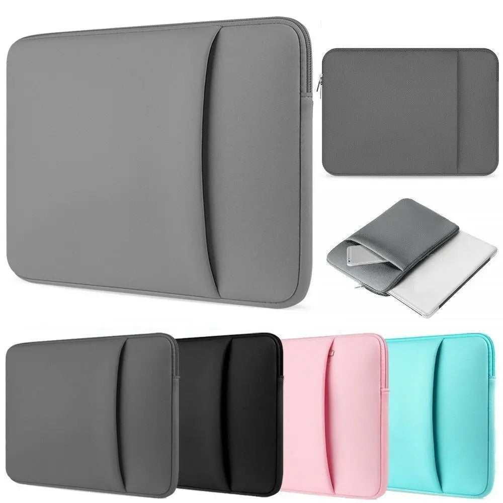 Laptop Bag Sleeve Case Cover Soft Notebook Pouch For Xiaomi Lenovo HP Dell Asus 11 13 15 inch