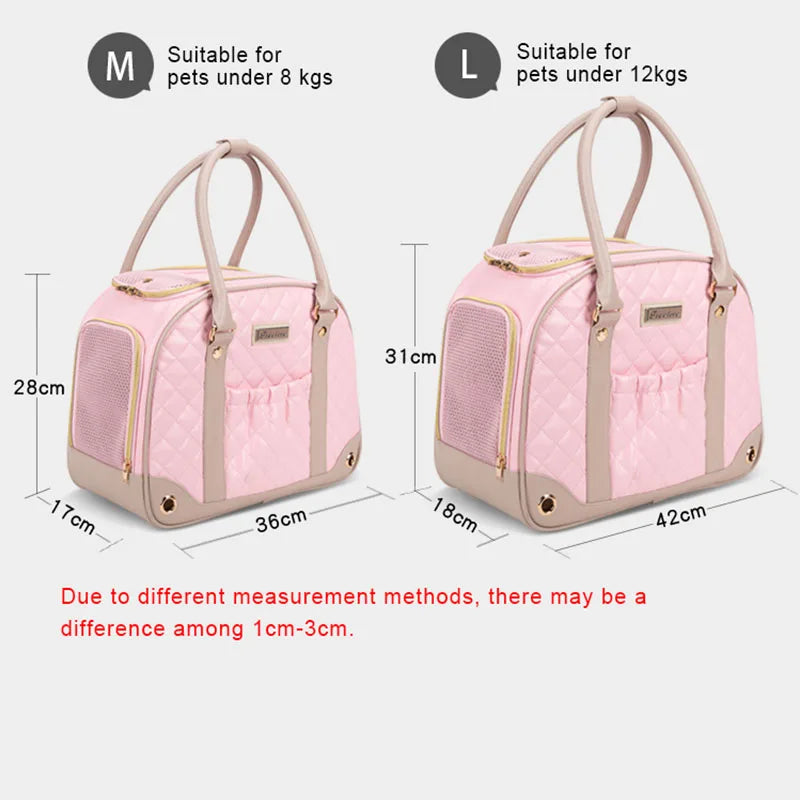 Truelove Fashion Pet Carrier Handbag Out of Portable Bag Space Cabin Hug Cat Dog Artifacts Out Bag Backpack Pet Box Cage TLX6971