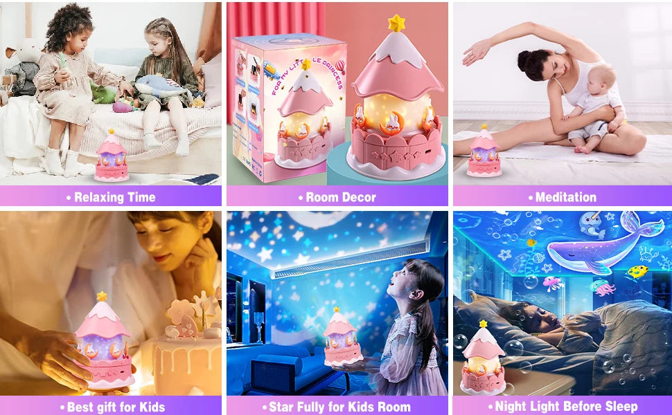 Star Galaxy Projector 21 in 1 Starry Sky Atmosphere Lamp