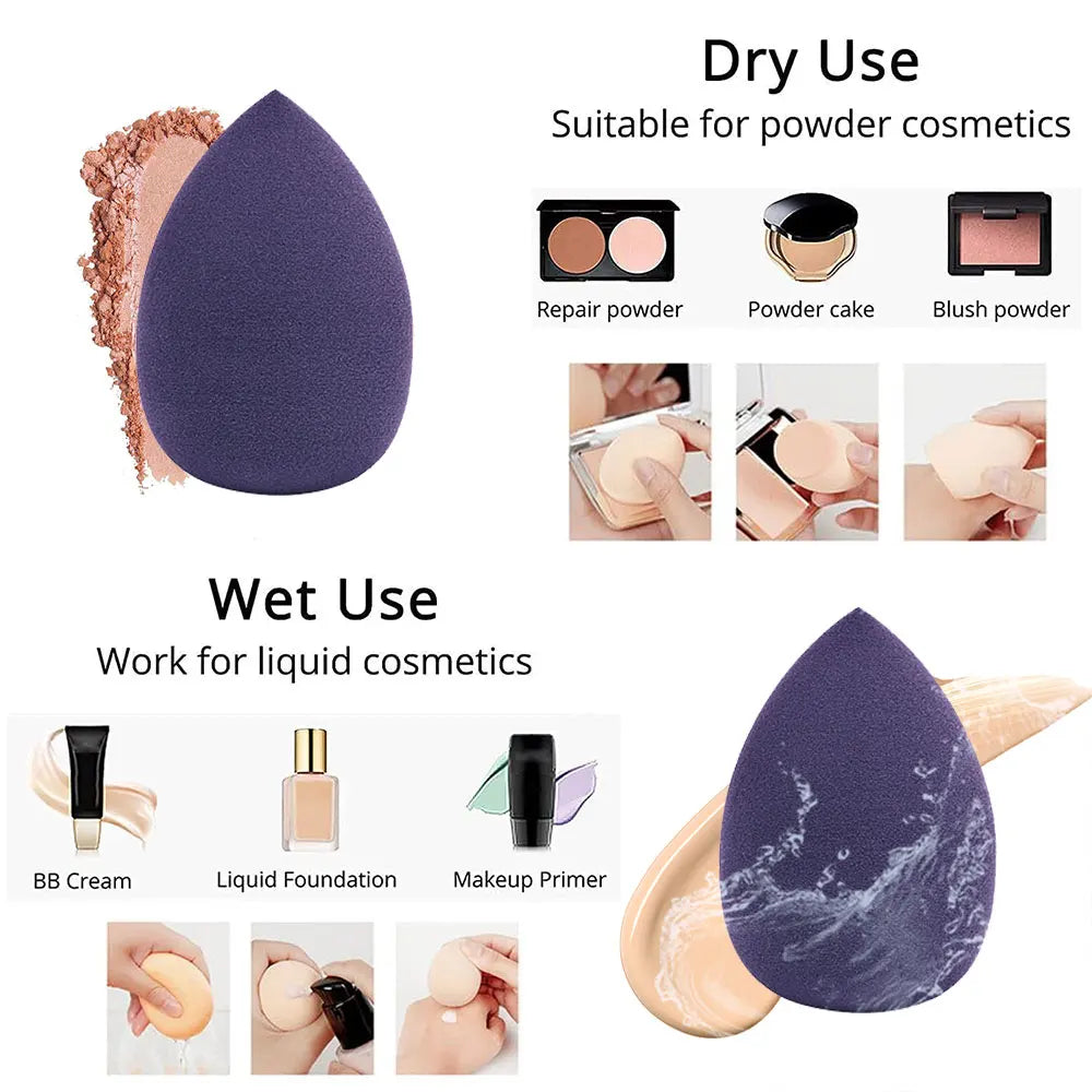 4/8pcs Makeup Sponge Blender Beauty Egg for Flawless Finish