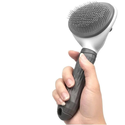 Self Cleaning Pet Dog Brush Cat Comb Grooming Tool
