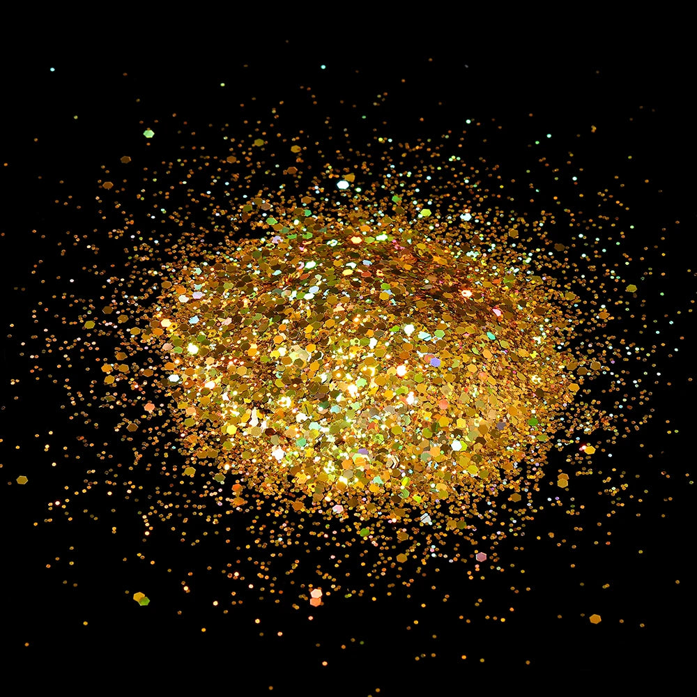 10g Holographic Hexagon Chunky Glitter for Epoxy Resin Art