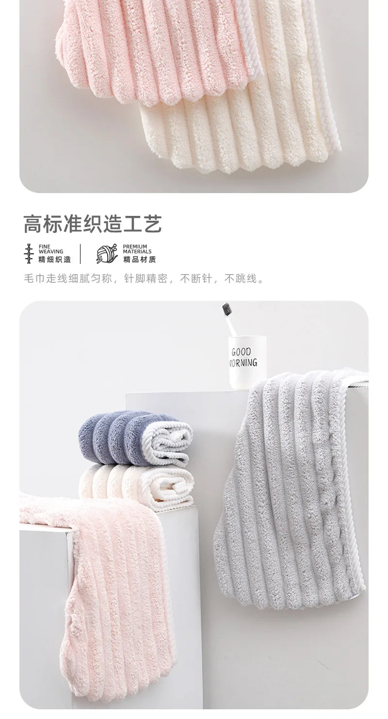 Dry Hair Cap for Women, Thickened Super Absorbent Towel