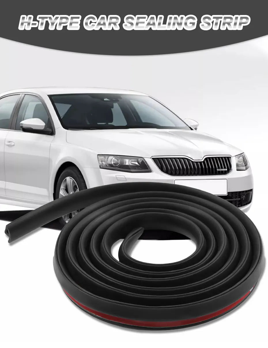 SEAMETAL Front Windshield Car Sealing Strip 2m Waterproof Edge Protector