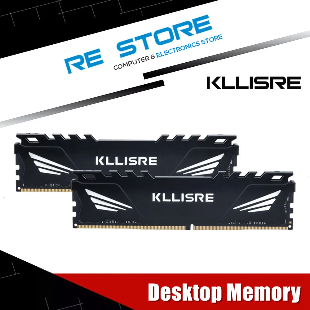 Memoria RAM DDR4 Kllisre de 8 GB y 16 GB, 2666 MHz, 3200 MHz, compatible con Dimm de escritorio