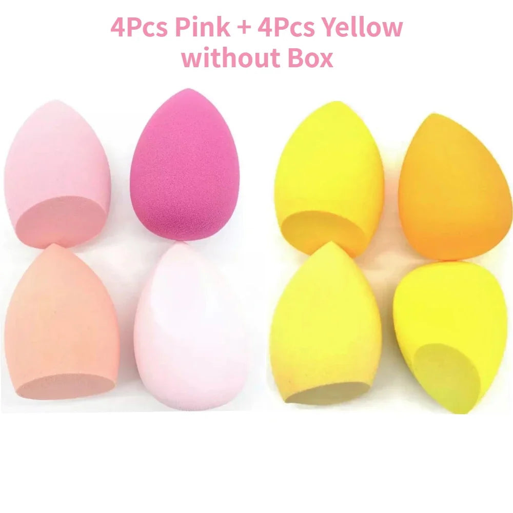 4/8pcs Makeup Sponge Blender Beauty Egg for Flawless Finish