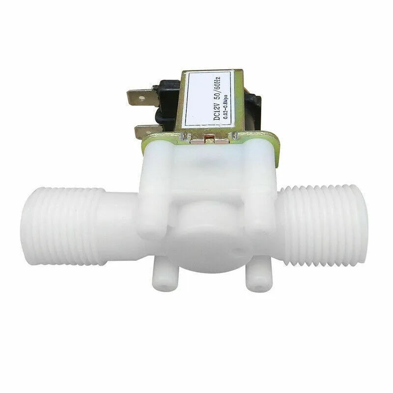 Válvula solenoide con rosca macho de 1/2" 3/4" CA 220 V CC 12 V 24 V Controlador de válvula de control de agua Interruptor Normalmente cerrado Normalmente abierto