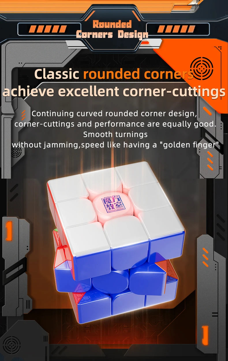 MOYU Meilong M Magnetic Magic Cube 3X3 2X2 Pyraminx Set