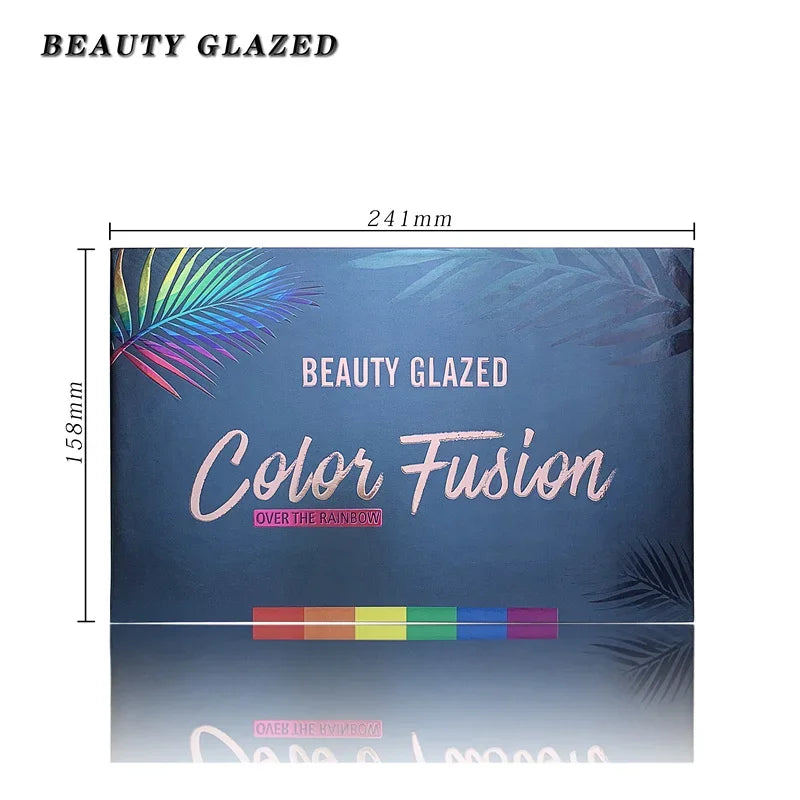 Beauty Glazed 39 Color Rainbow Eyeshadow Palette Long Lasting Neon Glitter Eye Makeup Cosmetics