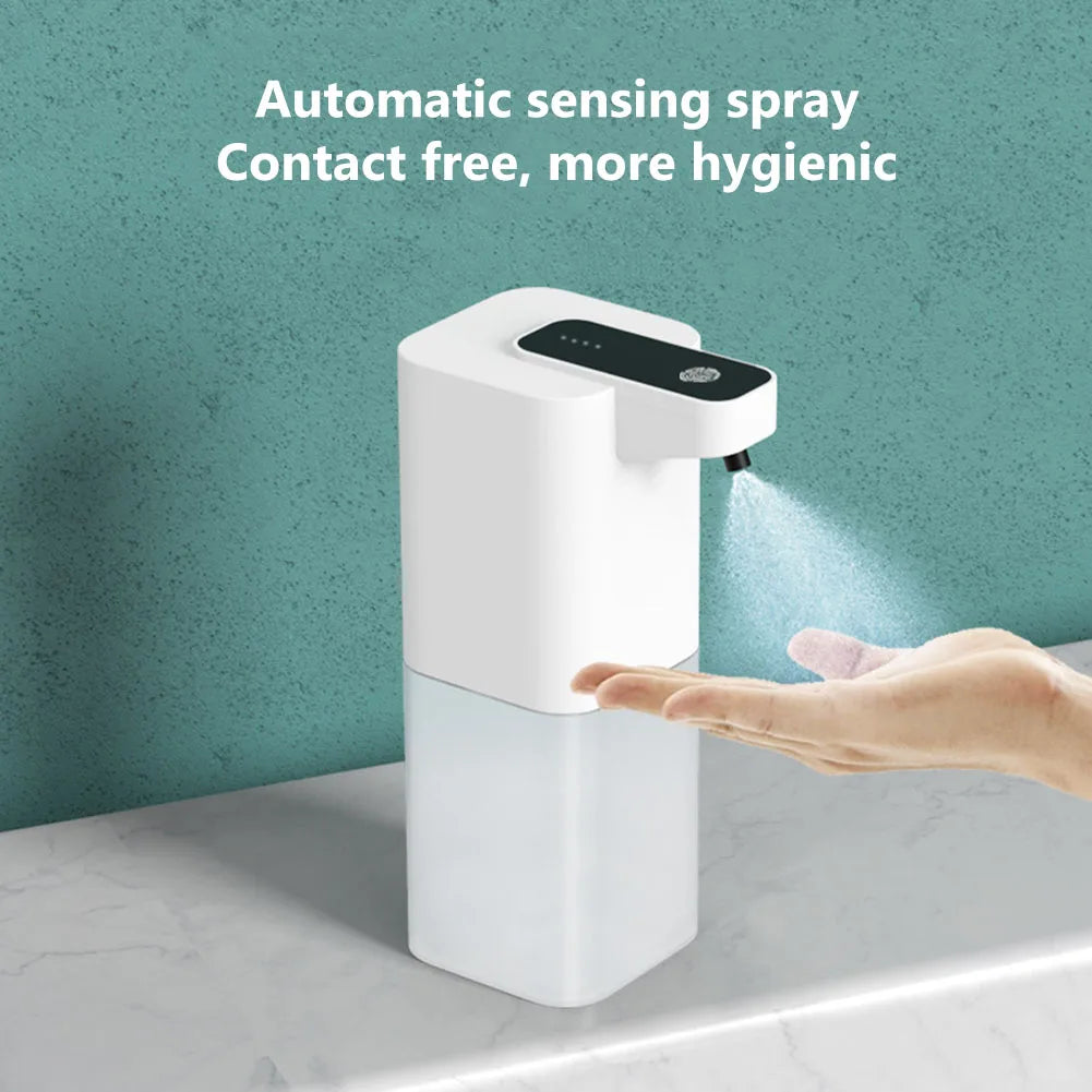 Automatic Touchless Foam Soap Dispenser USB Rechargeable 360-430ML Adjustable Hand Sanitizer with Infrared Sensing Technology