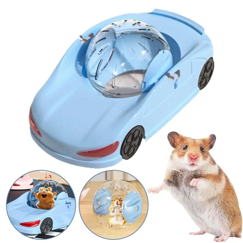 Hamster Running Ball Extra Large Transparent Rolling Toy Car Exercise Wheel For Small Pets Ferrets Golden Bear Sports Desig I1X7
