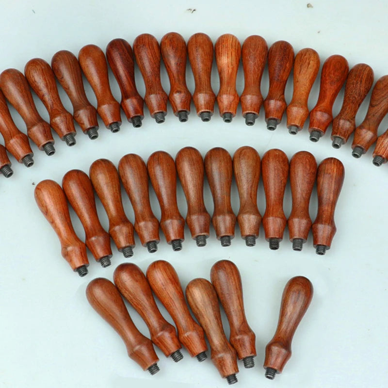 1 Pcs Lacquer Seal Wooden Handle Wax Tool Retro Roller Stamp