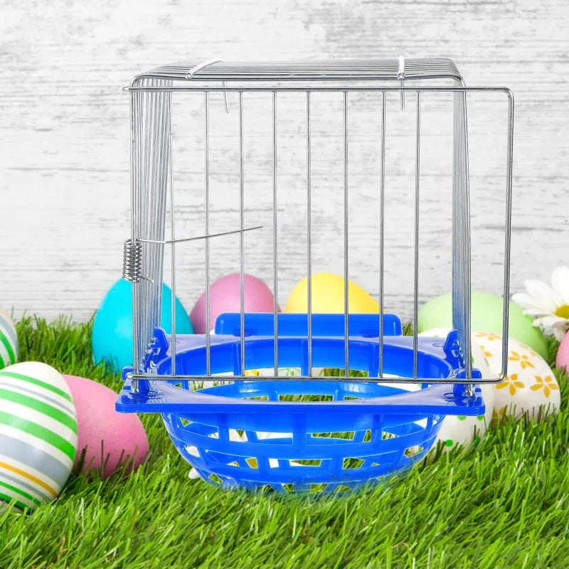 Bird Nest Hatching Canary Pan Parrot Breeding Guinea Pig Pigeon Plastic Hanging Cage