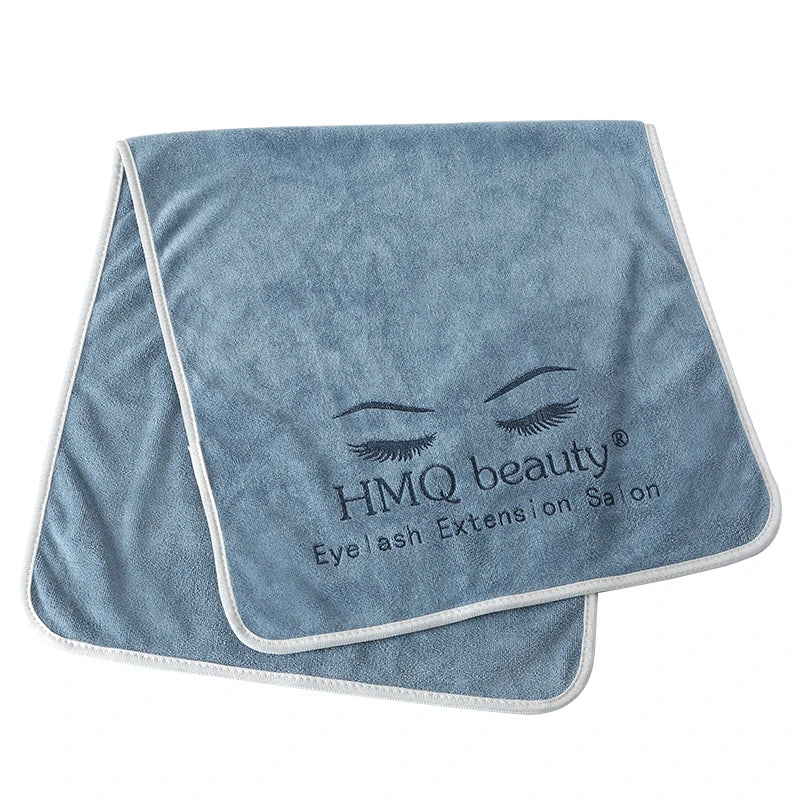 Reusable Eyelash Extension Salon Towel for Grafted Eyelashes Soft Turban Hair Cap SPA Pillow Towel Lash Accessories Makeup Tools