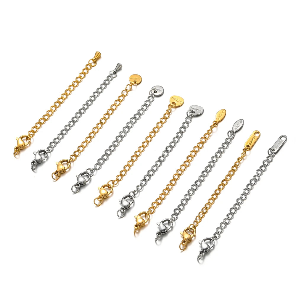 Stainless Steel Lobster Clasps Connector for DIY Jewelry Making