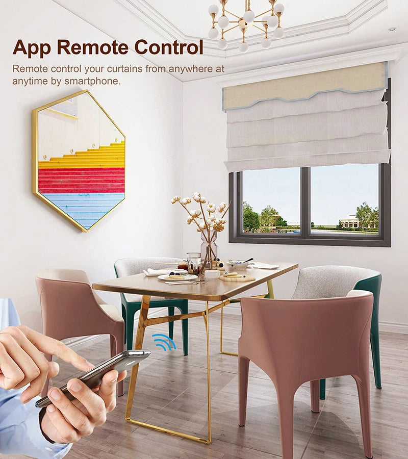 Tuya Smart WiFi ZigBee Curtain Module Blinds Roller Shutter Electric Motor Smart Curtain Switch Works with Alexa Google Home