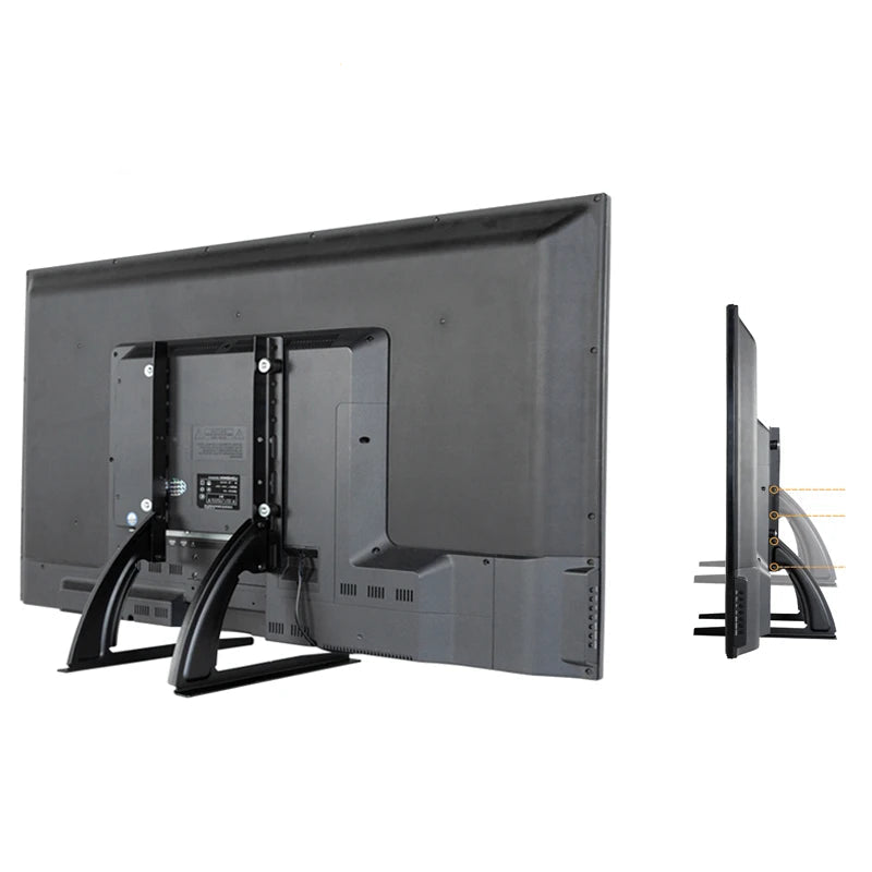 Beishi Universal Table Top TV Stand for 14 to 42 Inch LCD LED OLED TVs Sturdy Monitor Bracket for Flat and Curved Screens