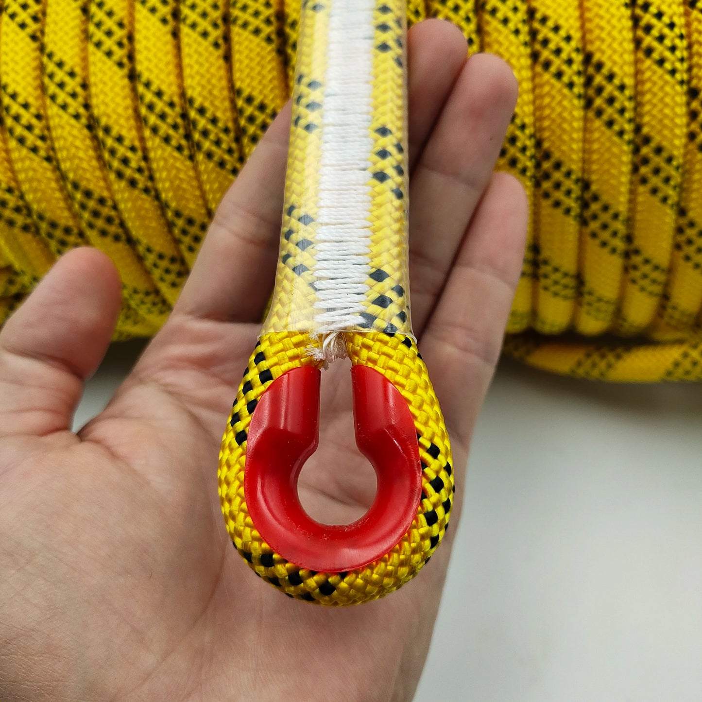 12mm 50m Outdoor Climbing Rope Static Rescue Rope for Mountaineering and Emergency Survival Gear