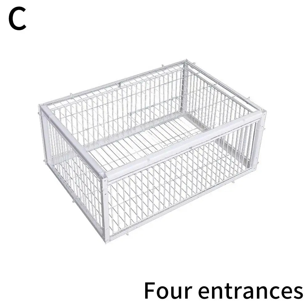 Auto Trap Bird Cage Rabbit Cage Mouse Cage Entry Only No Exit Thickened Encrypted Automatic Pigeon Collecting Pigeon Bird Cage