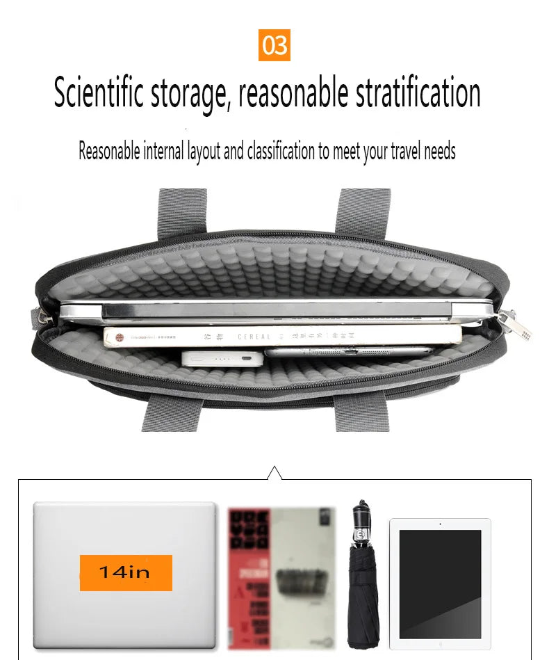 Laptop Sleeve Case for 13 to 17.3 Inch MacBook Air ASUS Lenovo Dell Huawei Lightweight Protective Design