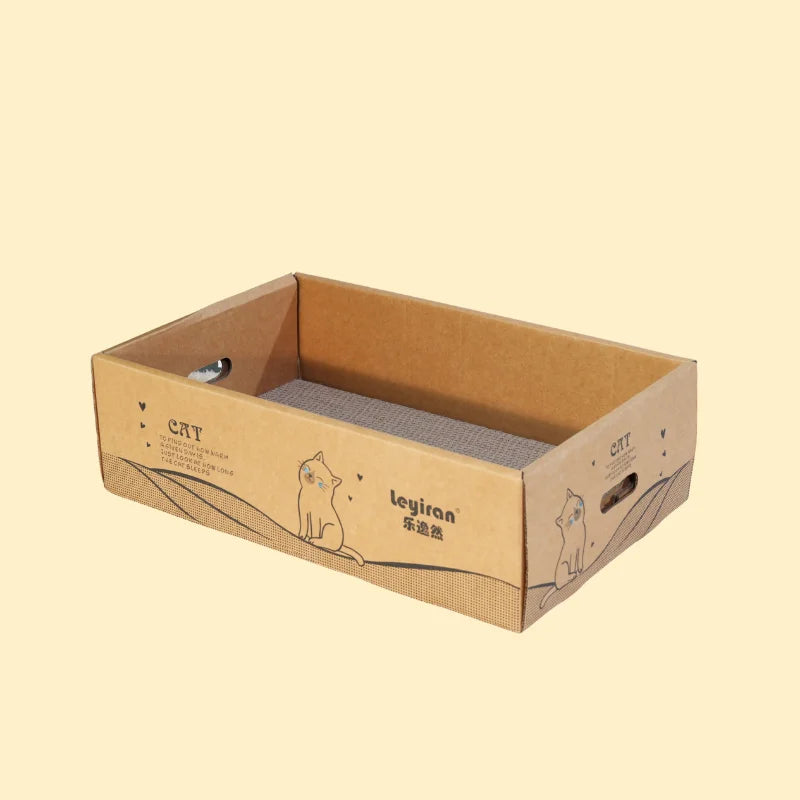 6-Pack Cat Scratching Posts, 13" Wide Extra Large, Reversible Cardboard Scratching Posts for Large, Medium, and Small Cats