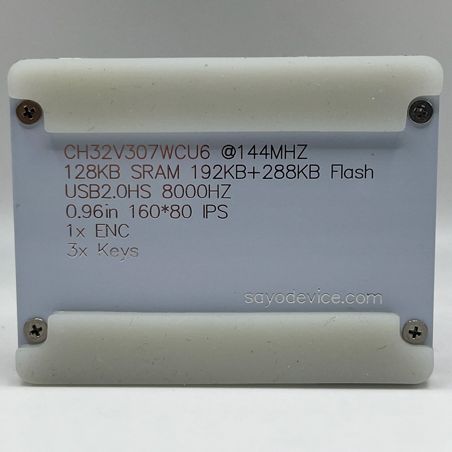 O3C SayoDevice OSU Rapid Trigger Magnetic Pink Switches Keyboard with Customizable Knob and Shortcut Features