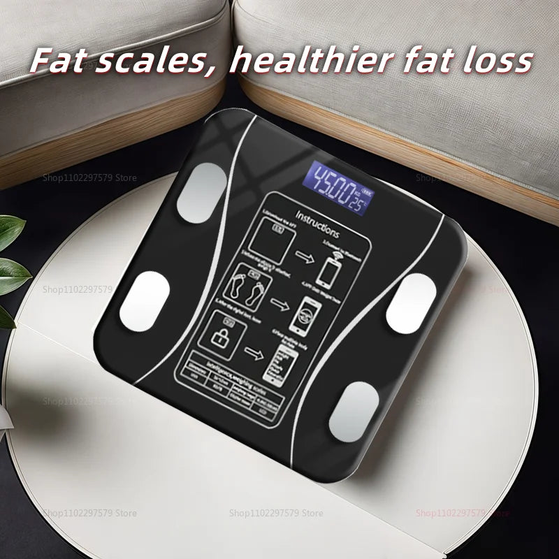 Weight scale, special intelligent and accurate weight scale, suitable for small electronic body fat scale new model