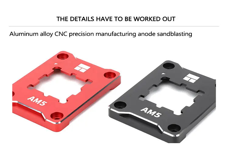 Corrección de flexión de CPU AMDAM5 BCF de Thermalright Instalación de CPU de plataforma AM5 de Deduades Smedo fija