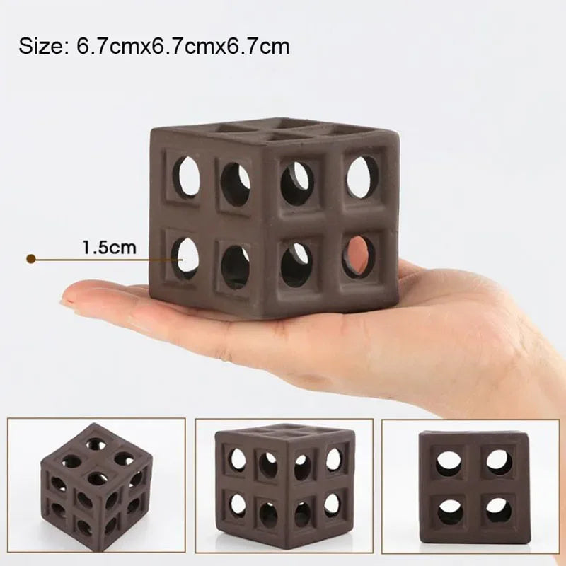 Ceramic Aquarium Decoration Fish Shrimps Shelter House Pottery Scorpion House Canister Simulation Stone Fish Tank Decor Great