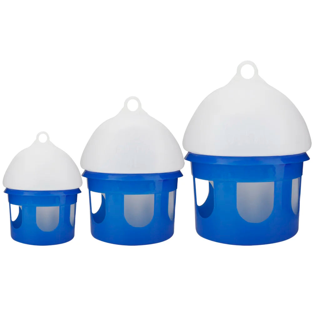 Automatic Pigeon Waterer Bird Water Feeder Large Capacity Automatic Bird Pigeon Feeder Water Dispenser Waterer 2L-6.5L