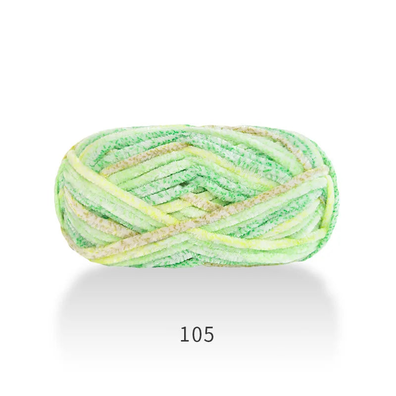 Ruyi Bird Warm Fleece Thick Wool Crochet Golden Velvet Yarn