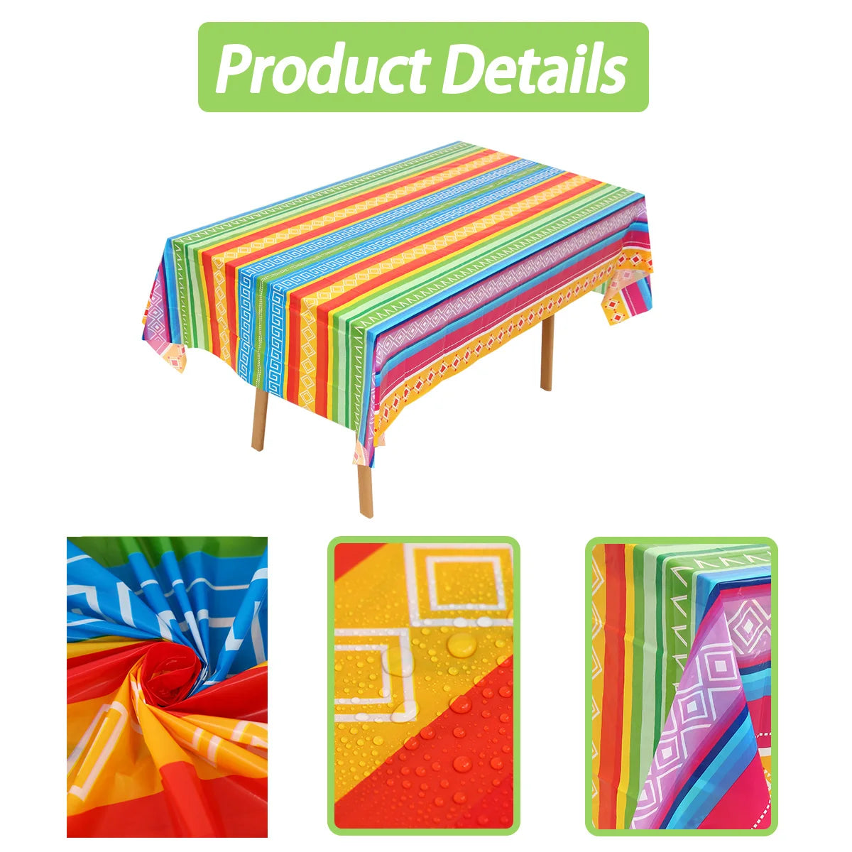 Waterproof Plastic Tablecloth