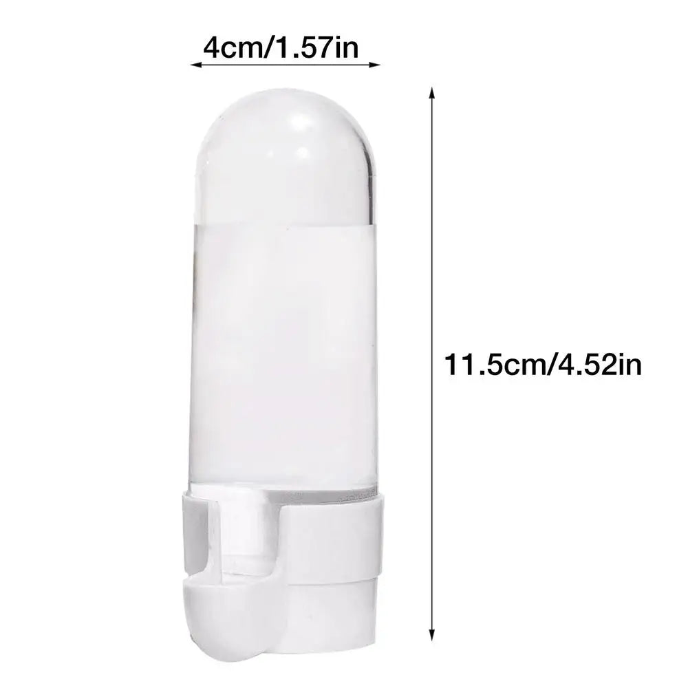 Bird Water Drinker Feeder With Clip For Parrot Cages