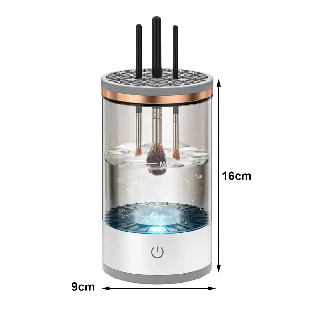 Makeup Brush Machine Automatic Electric Makeup Brush Cleaner with Usb Rechargeable 7000rpm Multifunction Efficient for Easy