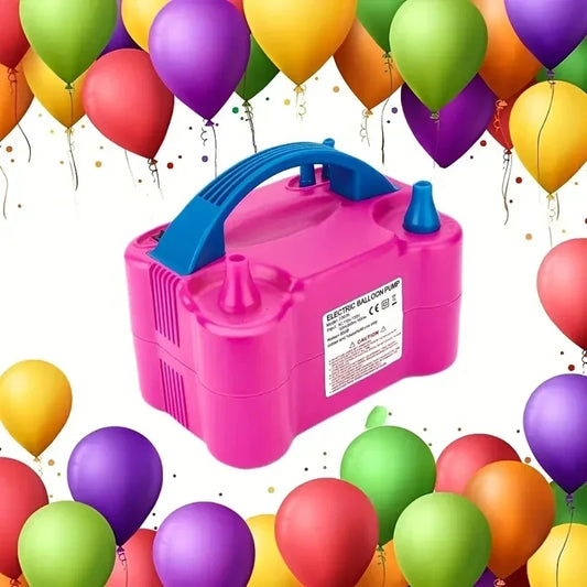 Electric Balloon Pump Double Hole Automatic Inflatable Machine