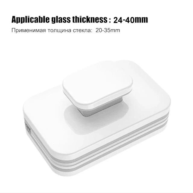 2024 Magnetic Window Cleaner Brush Double-Sided Automatic Water Discharge Wiper for Effortless Glass Cleaning