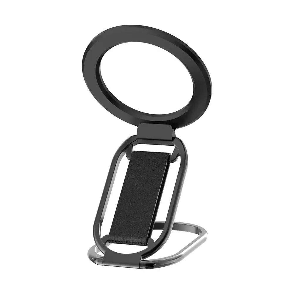 For MagSafe Phone Grip Magnetic Phone Holder 4 In 1 Rotatable Phone Holder Strap Compatible With IPhone 15 14 13 12